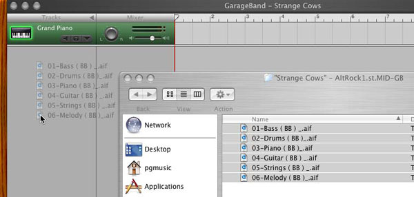 GarageBand tutorial screenshot 6b
