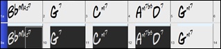 chord sheet